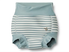 Wheat Anker baby badebukser neopren med rainy waves striber